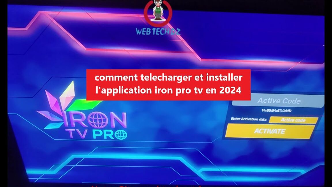 Installer Iron TV Pro